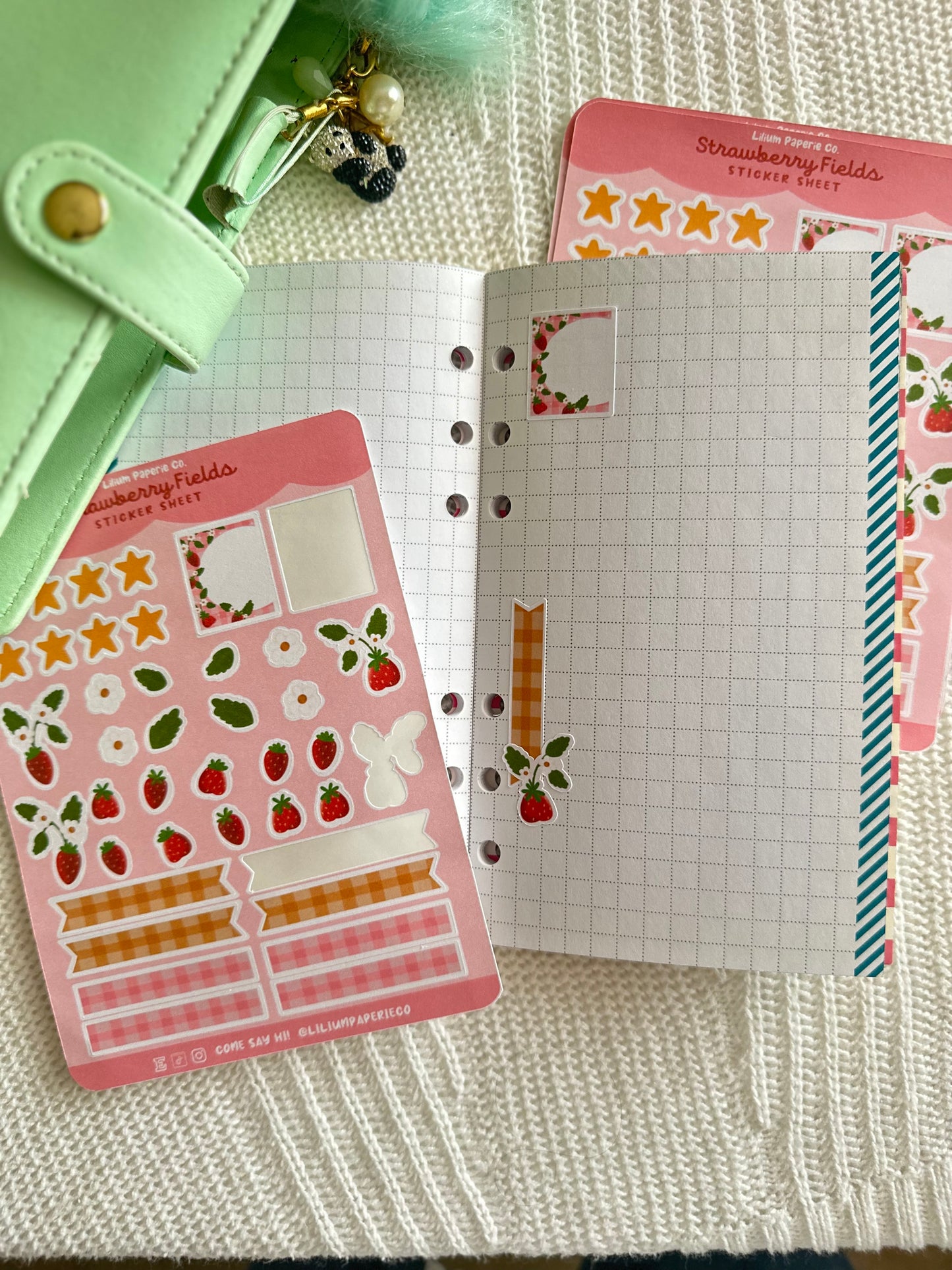 Strawberry Fields Sticker Sheet