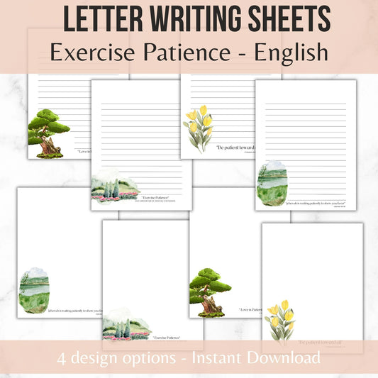 Exercise Patience Digital Download