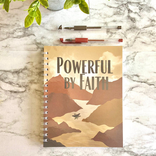 Powerful by faith notebook