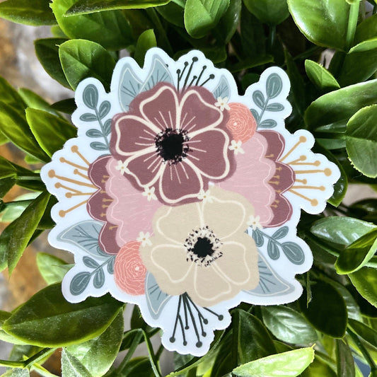 Boho Flower Sticker